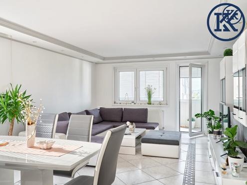 U1-Anbindung & Weitblick: Gro�z�gige 3-Zimmer-Wohnung mit Loggia nahe Donauzentrum