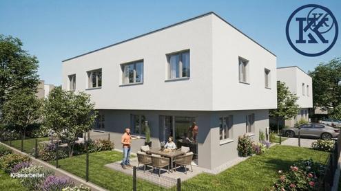 Letzte Möglichkeit - Ihr Traumhaus in Kagran - Ziegelmassiv, modern & mit eigenem Garten