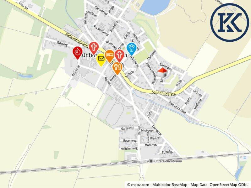Geolyzer Kartenausschnitt