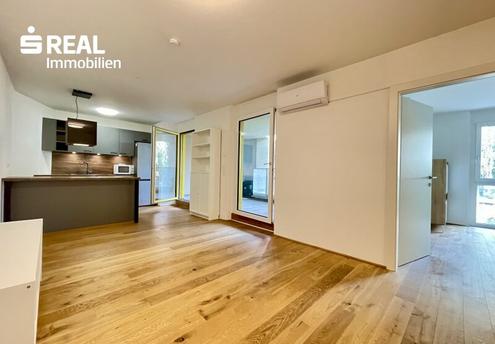 Moderne 2-Zimmer-Loggiawohnung mit Tiefgargenstellplatz