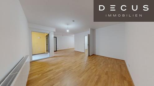 NÄHE THERESA-TAUSCHER-PARK / RICHTUNG SÜDEN / 1-ZIMMER / LOGGIA / 1.STOCK