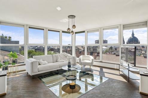 Wohnen �ber den D�chern Wiens | Gro�z�gige DG-Maisonette mit 2 Terrassen & Panorama