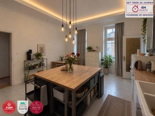 Charmante 3-Zimmer-Altbauwohnung mit 30m2 gro�er Terrasse im 5. Bezirk!
