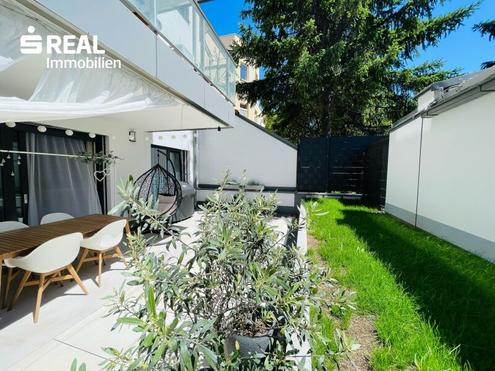 Hochwertige 3-4 Zimmer Gartenwohnung mit gro�er Terrasse & ausgebautem Hobbyraum