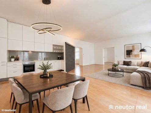Exklusives Altbaujuwel N�he Karlsplatz & Naschmarkt - Stilvolle 3-Zimmer-Wohnung mit Loftcharakter in Bestlage des 4. Bezirks - 4. Liftstock