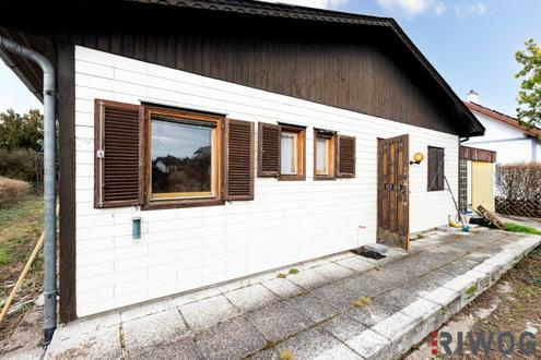 LEBEN WIE DAMALS - ENTZÜCKENDES WEEKENDHAUS II VIEL POTENZIAL II SCHÖNER GARTEN II GARAGE II RUHIGE SIEDLUNGSLAGE II NÄHE FELIXDORF