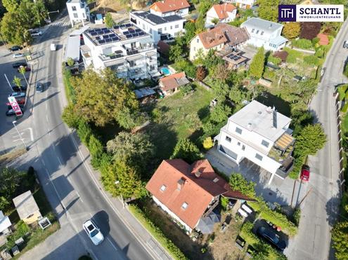 Ordination, B�ro und Wohnen: Baugrund mit 0,6er-Dichte (WA) an der Radegunderstra�e in Graz-Andritz - eben, gegen�ber Supermarkt, Apotheke und Bushaltestelle.