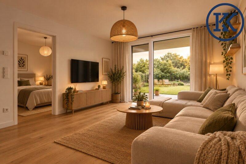 Wohnzimmer (KI-Visualisierung)