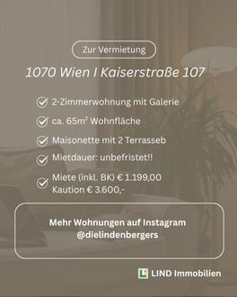 Mietvertrag unbefristet! Termine bitte online buchen (Link steht im Text)