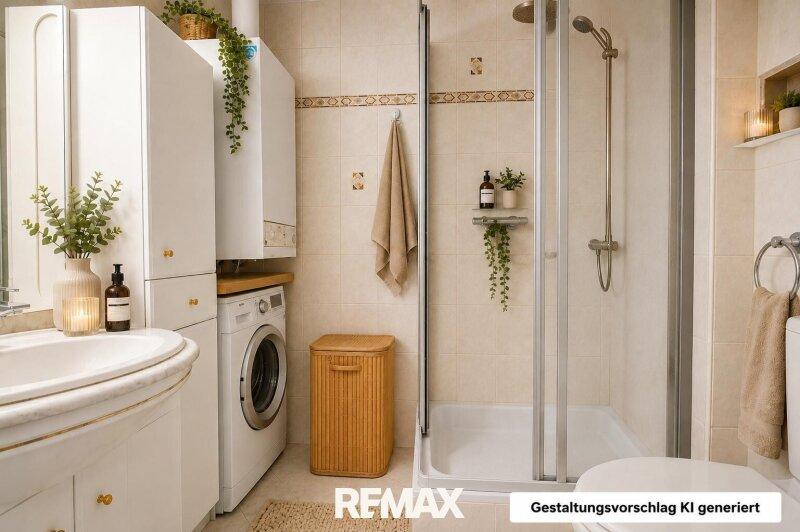 Badezimmer, Gestaltungsvorschlag