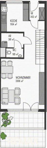 18. Eigentumswohnung 1020 Wien -Grundriss 1. Etage