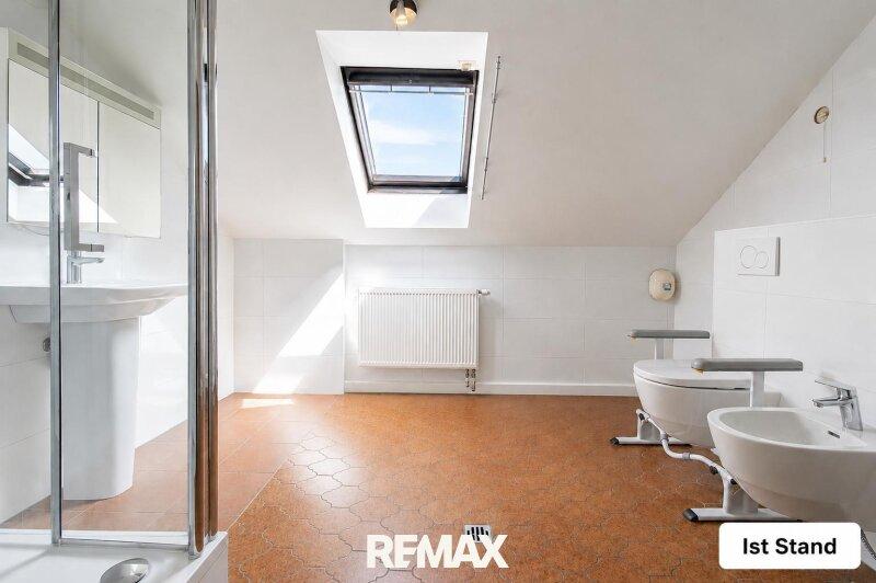 OG Badezimmer, Ist Stand
