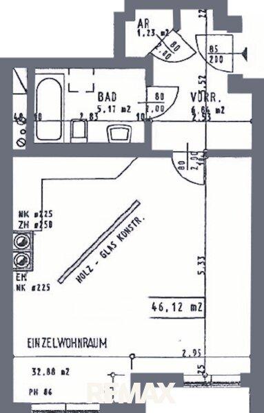 14.Eigentumswohnung 1230 Wien - Grundriss