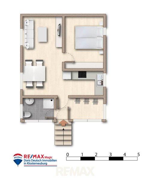 Grundriss m�bliert