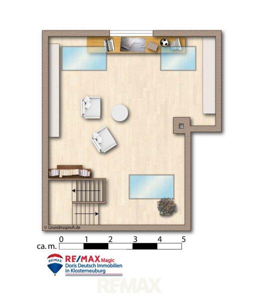 Grundriss DG m�bliert