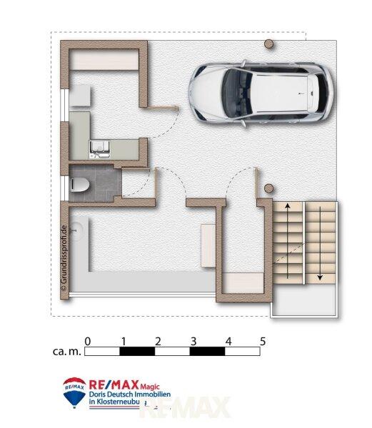 Grundriss EG m�bliert