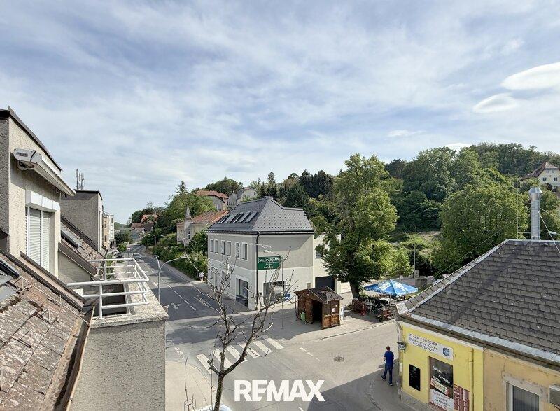 Ausblick vom Balkon