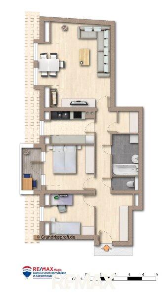 Grundriss m�bliert