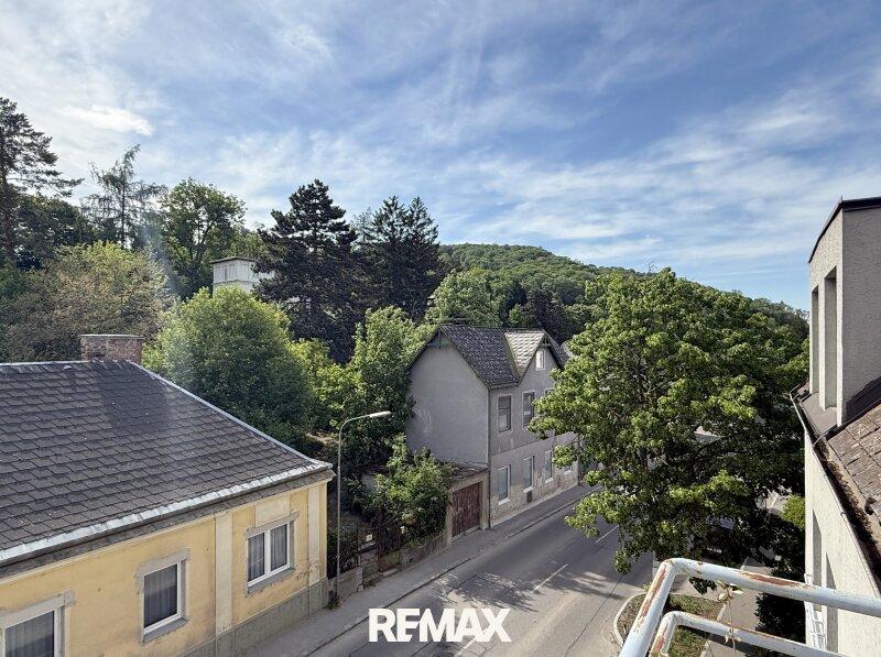 Ausblick vom Balkon