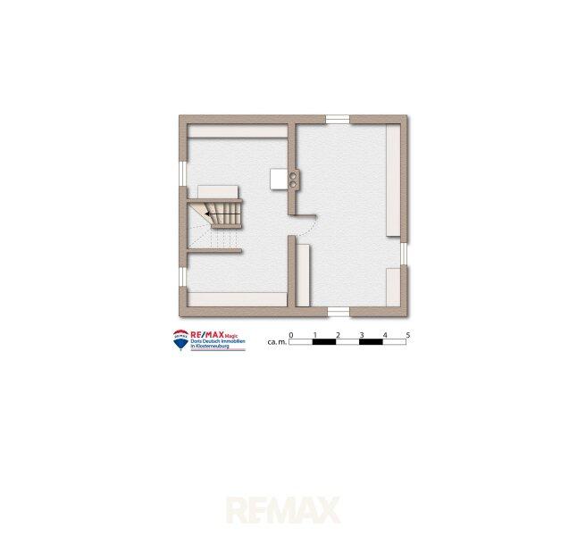 Grundriss Kellergeschoss m�bliert