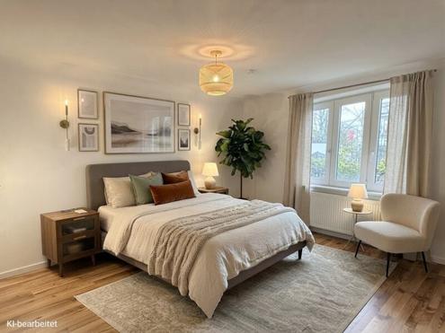 Urban und ruhig - Neu sanierte 2-Zimmer-Wohnung mit Balkon!