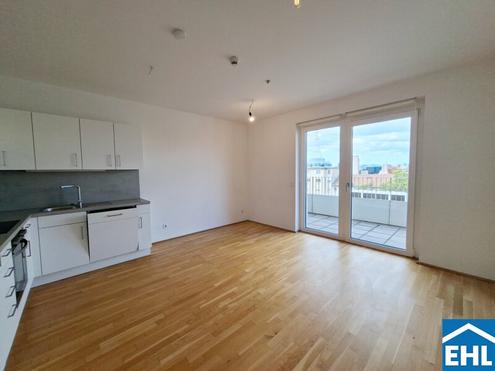Erstklassige 2 Zimmerwohnung mit Freifl�che nahe dem WU Campus und Wiener Prater