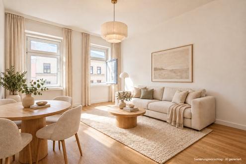++NEU++ Kreatives Projekt gesucht 1,5-Zimmer Altbauwohnung mit Charme und Potenzial