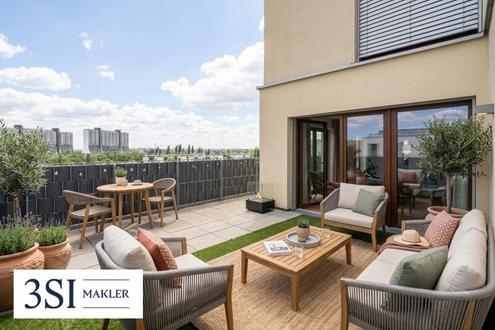 Wohntraum mit großzügiger Dachterrasse - moderne Mietwohnung über den Dächern von Liesing