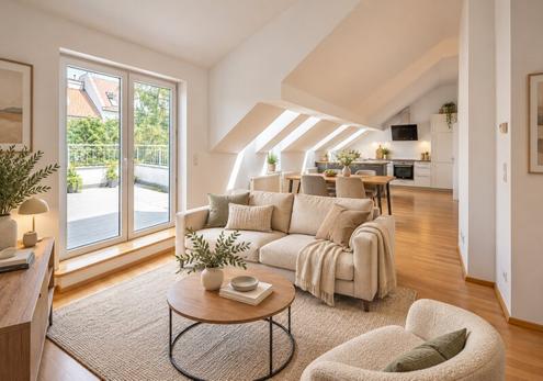 ++KLIMA++ 3-Zimmer DG-Wohnung, in toller Lage mit Gartennutzung