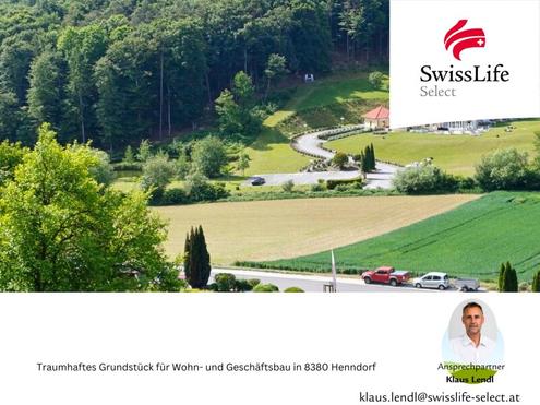Traumhaftes Grundst�cke  f�r Wohn- und Gesch�ftsbau in 8380 Henndorf, Burgenland!