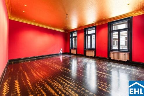 Extravagante 4,5 Zimmer Altbauwohnung in Wiener Bestlage neben der franz�sischen Botschaft
