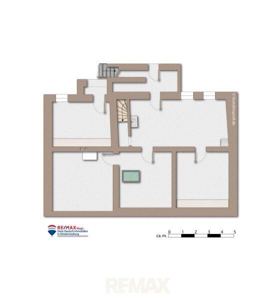 Grundriss Kellergeschoss m�bliert