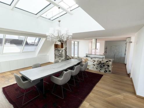 Exklusive 5-Zimmer-Dachgeschoss-Maisonette | 4 Terrassen | Garage | N�he U4 Ro�auer L�nde | Lift direkt in die Wohnung