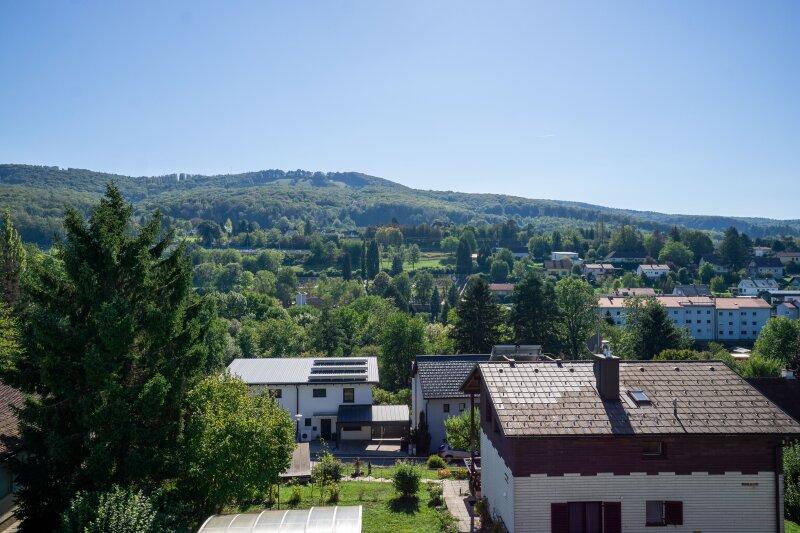 Ausblick von der Dachterrasse nach S�den