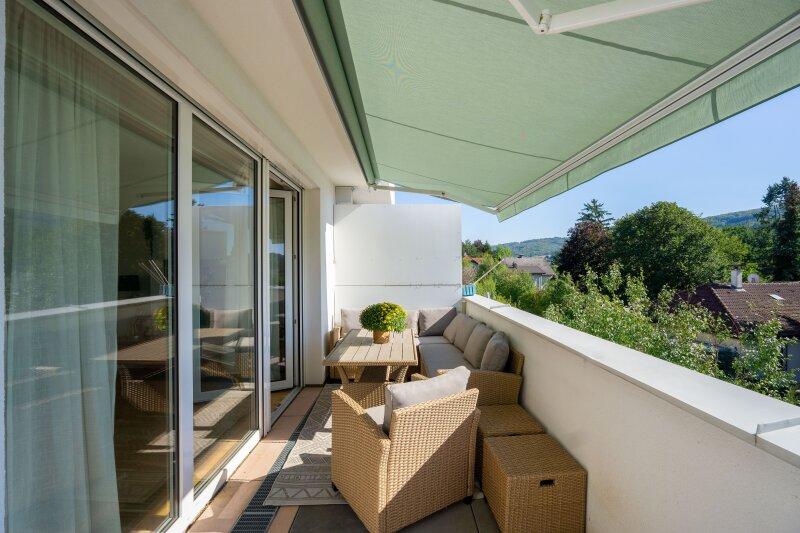 S�dbalkon mit Markise