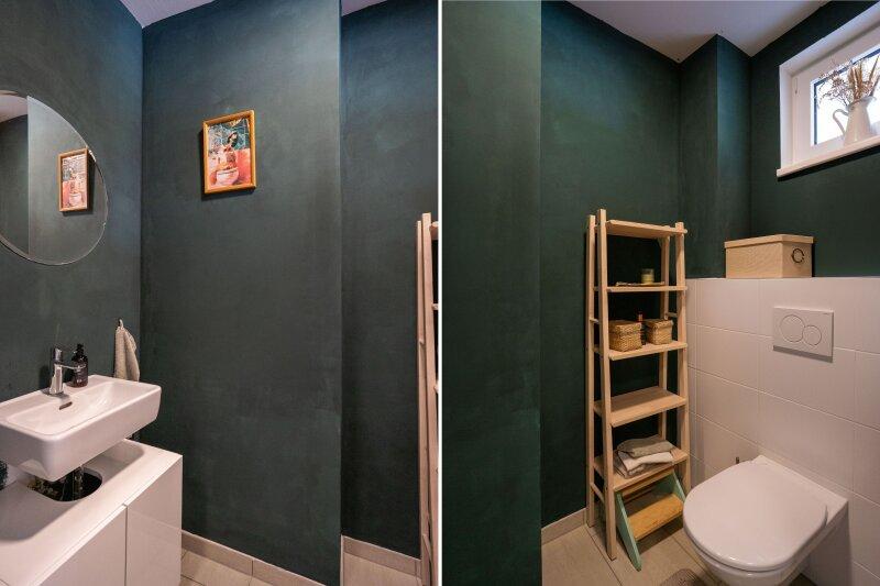 Toilette im Eingangsbereich