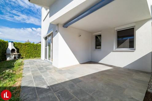 4-ZIMMER-GARTENWOHNUNG MIT POOL | KAMIN | LUFT-WÄRMEPUMPE & HOCHWERTIGE AUSSTATTUNG