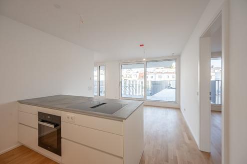 ++NEU++ Key-Ready 3-Room New-Build First Occupancy with 6 m� Balcony and 37 m� Terrace
