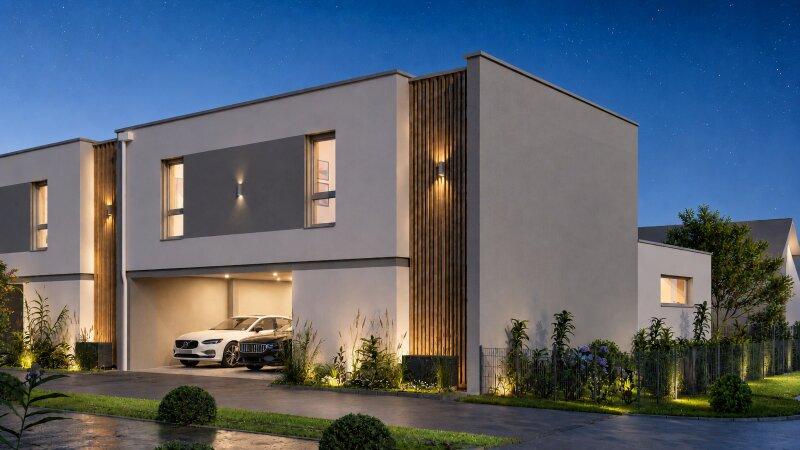 Hausansicht |�Freiraum/Carport