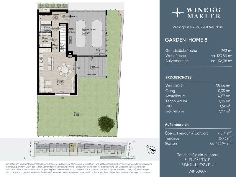 GARDEN-HOME 8 | Erdgeschoss