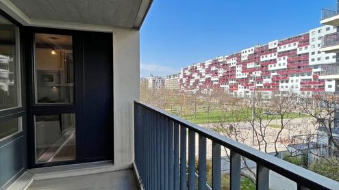 Nähe U1 Vorgartenstraße! Moderne 2-Zimmer-Wohnung mit Balkon, Sauna & Gym - Garage optional!