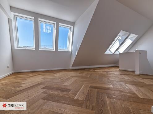 NEU! Erstbezug Sofort beziehbar Luxus-Dachgeschosswohnungen 1180 Wien kaufen - Terrasse + Wienblick