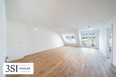 Gro�z�gige Wohnk�che als Herzst�ck der Wohnung