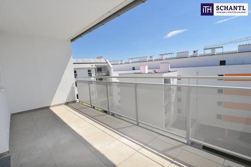 "DER MARKHOF" - Coole drei Zimmer im Erstbezug und eine prachtvolle Dachterrasse in Top!!!