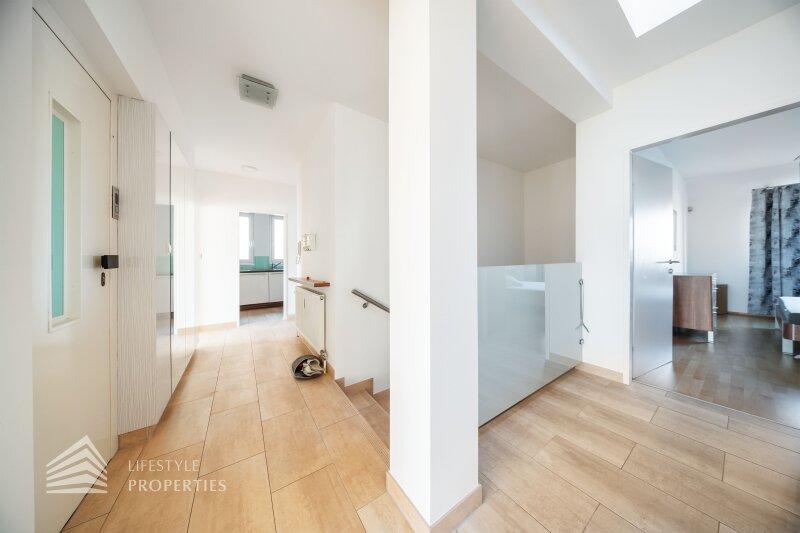 Leben �ber den D�chern Wiens: 110 m�-Terrassenwohnung mit Da