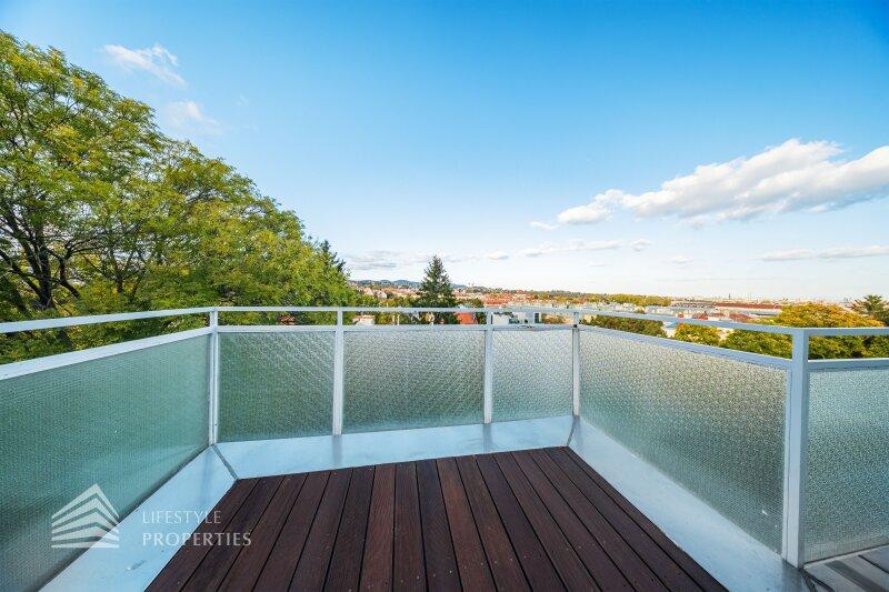 Leben �ber den D�chern Wiens: 110 m�-Terrassenwohnung mit Da