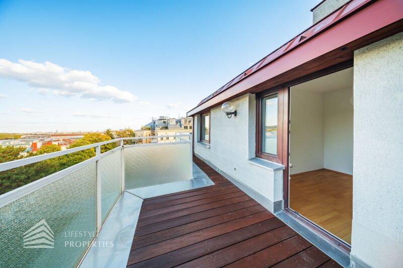 Leben �ber den D�chern Wiens: 110 m�-Terrassenwohnung mit Da