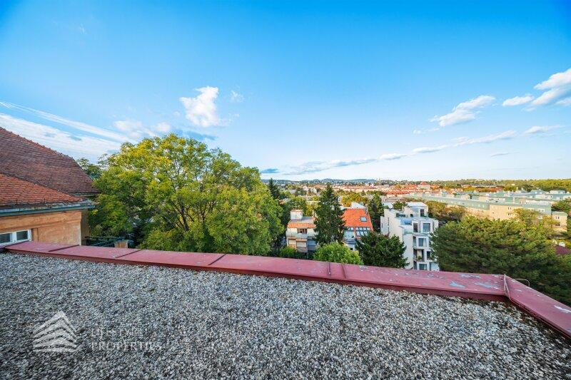 Leben �ber den D�chern Wiens: 110 m�-Terrassenwohnung mit Da