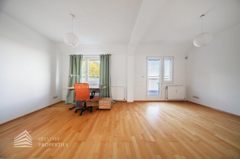 Leben �ber den D�chern Wiens: 110 m�-Terrassenwohnung mit Da