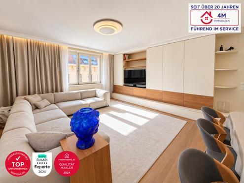 Exklusive 3-Zimmer-Wohnung, vollrenoviert, 113m�, 5. Etage, Top-Lage 1080 Wien!
